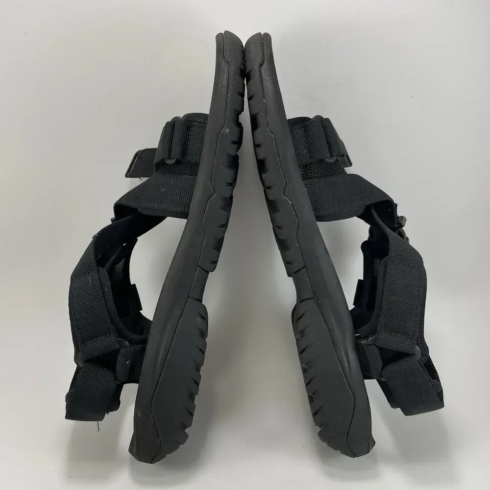 Teva Hurricane Verge Strappy Hiking Sandals Mens Size 13 Black Adjustable Water
